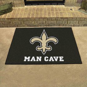 NFL - New Orleans Saints Man Cave All-Star Mat 33.75"x42.5"
