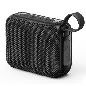 JYX L3 Portable Mini Wireless Speaker & Compact And Lightweight & Supports USB & TF Card, TWS & Excellent Sound Quality & Indoor And Outdoor Part (Color: Black)